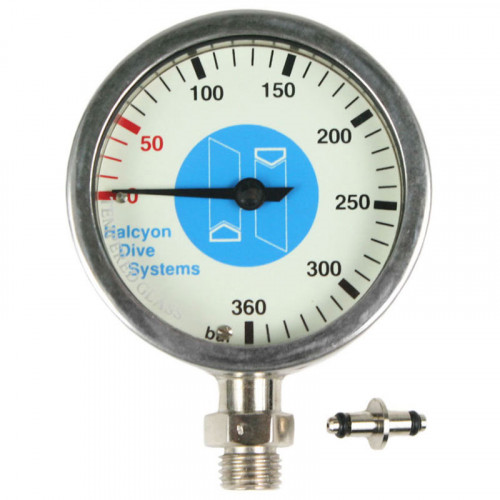 Halcyon Master Submersible pressure gauge, 0-400 bar